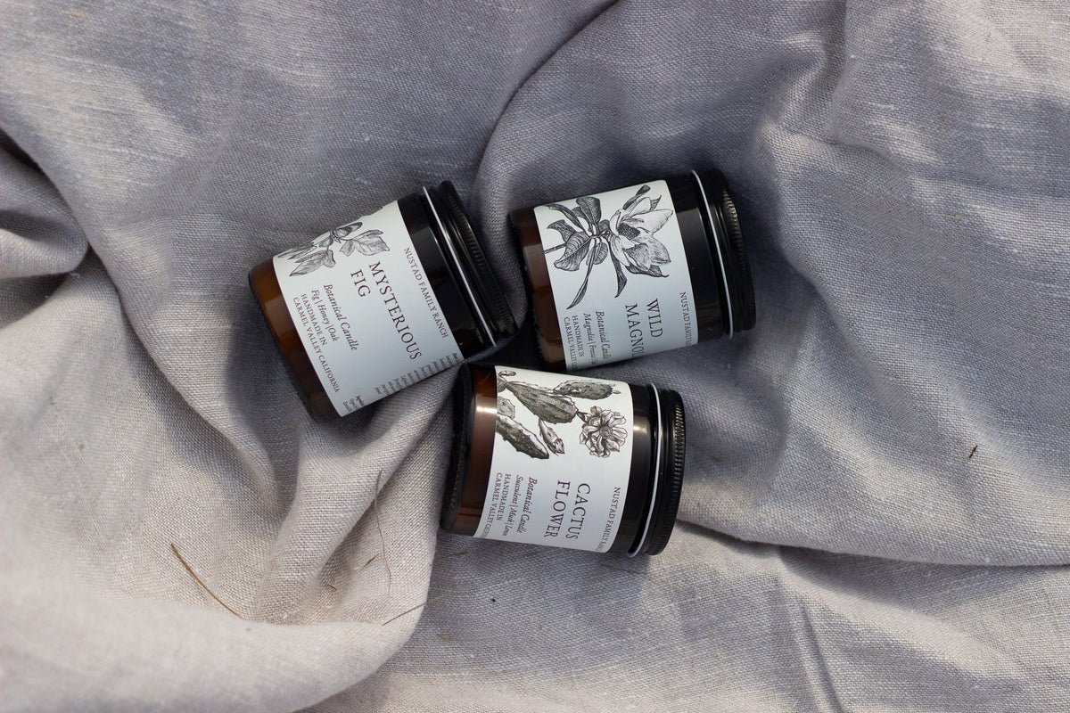 Aromatherapy Garden Essential Oil Candle