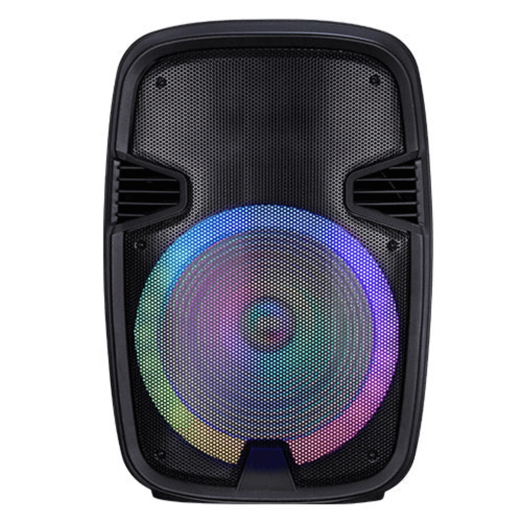 IQ Sound 15-Inch Portable Bluetooth Speaker with Mic