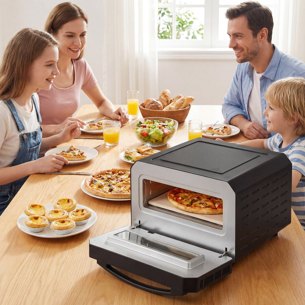 12-Inch Indoor Electric Countertop Pizza Oven