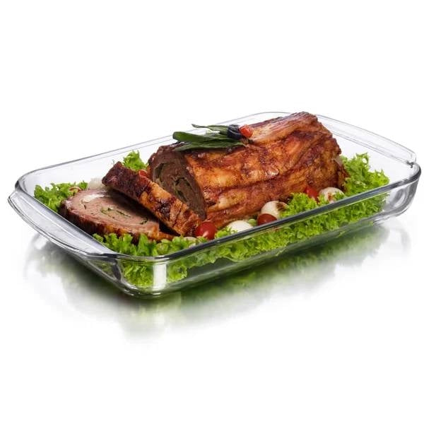 3-Piece Oven-Safe Glass Casserole Dish Set