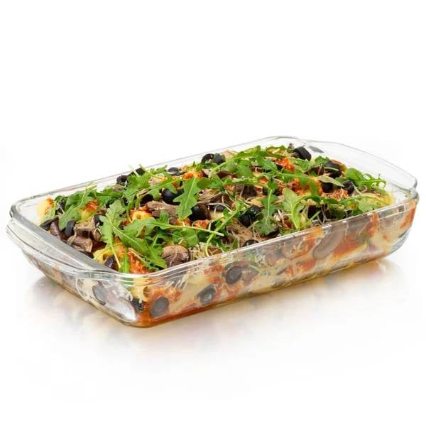 3-Piece Oven-Safe Glass Casserole Dish Set
