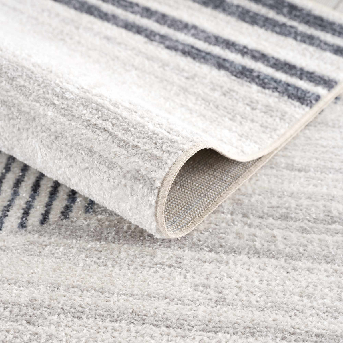 Boutique Rugs Thad Washable Area Rug – Medium Gray