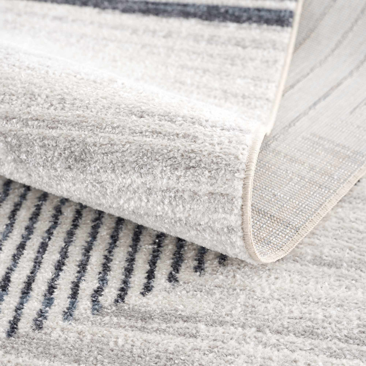 Boutique Rugs Thad Washable Area Rug – Medium Gray