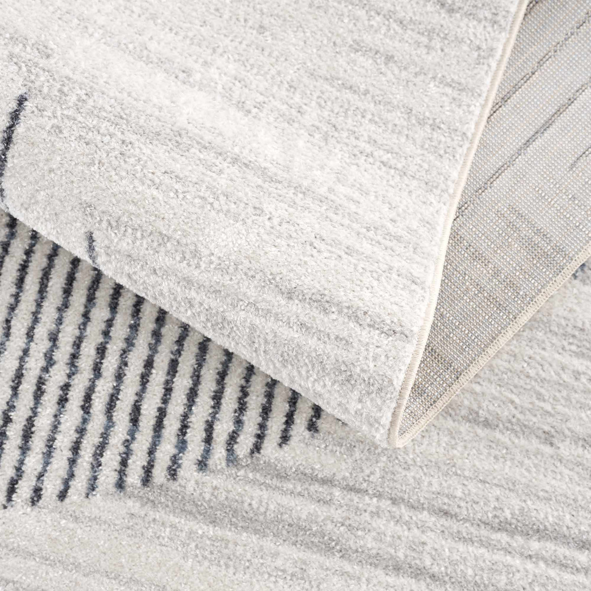 Boutique Rugs Thad Washable Area Rug – Medium Gray