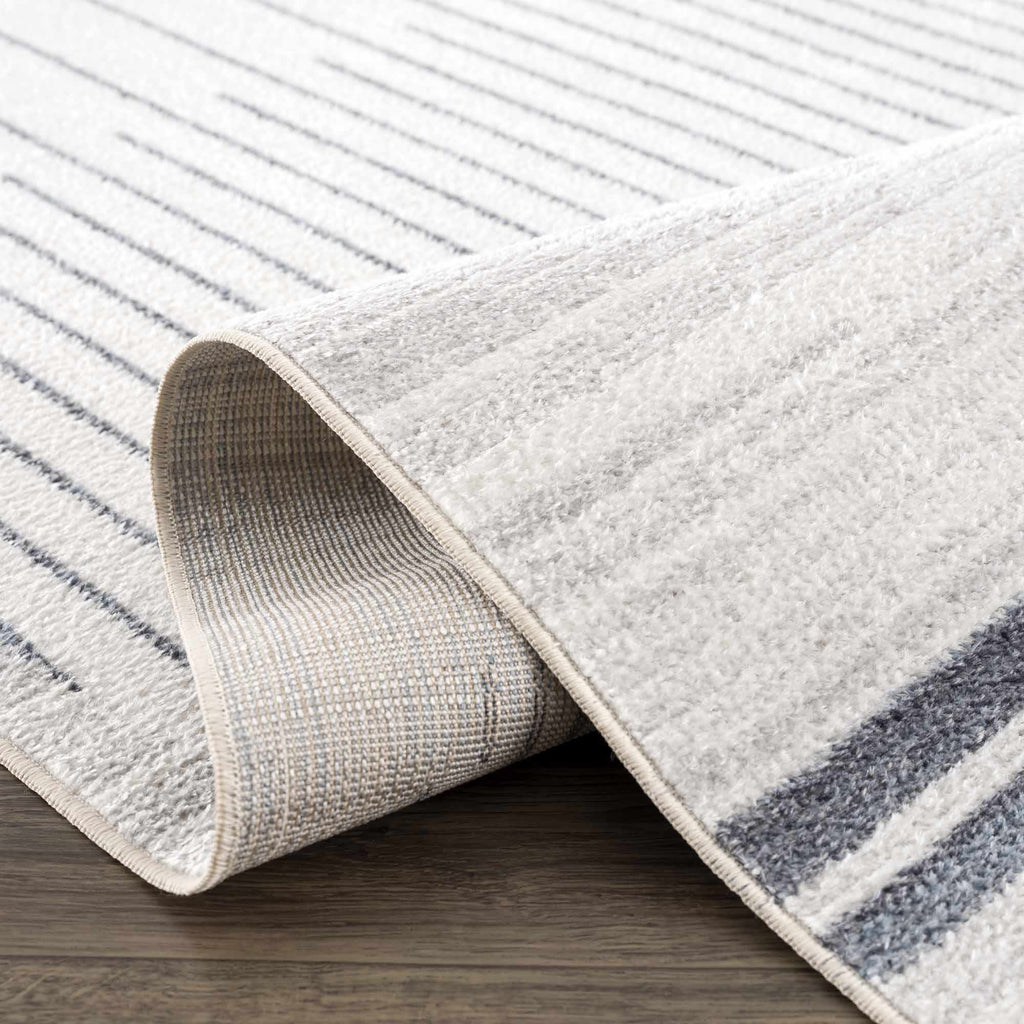 Boutique Rugs Thad Washable Area Rug – Medium Gray