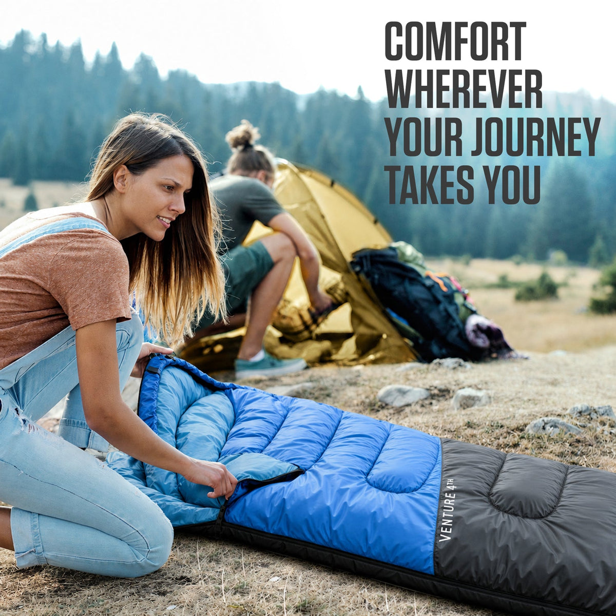 Lightweight 3-Season Sleeping Bag