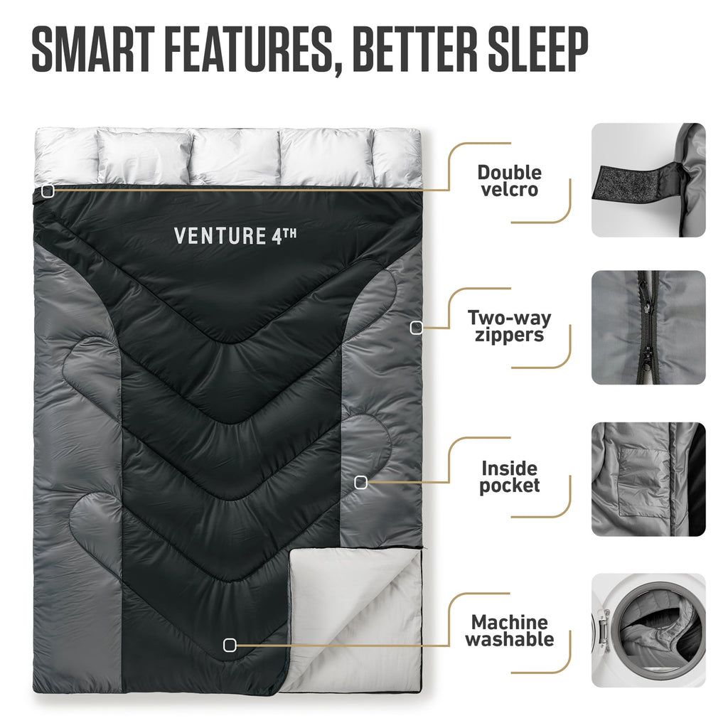 Double Sleeping Bag for Two