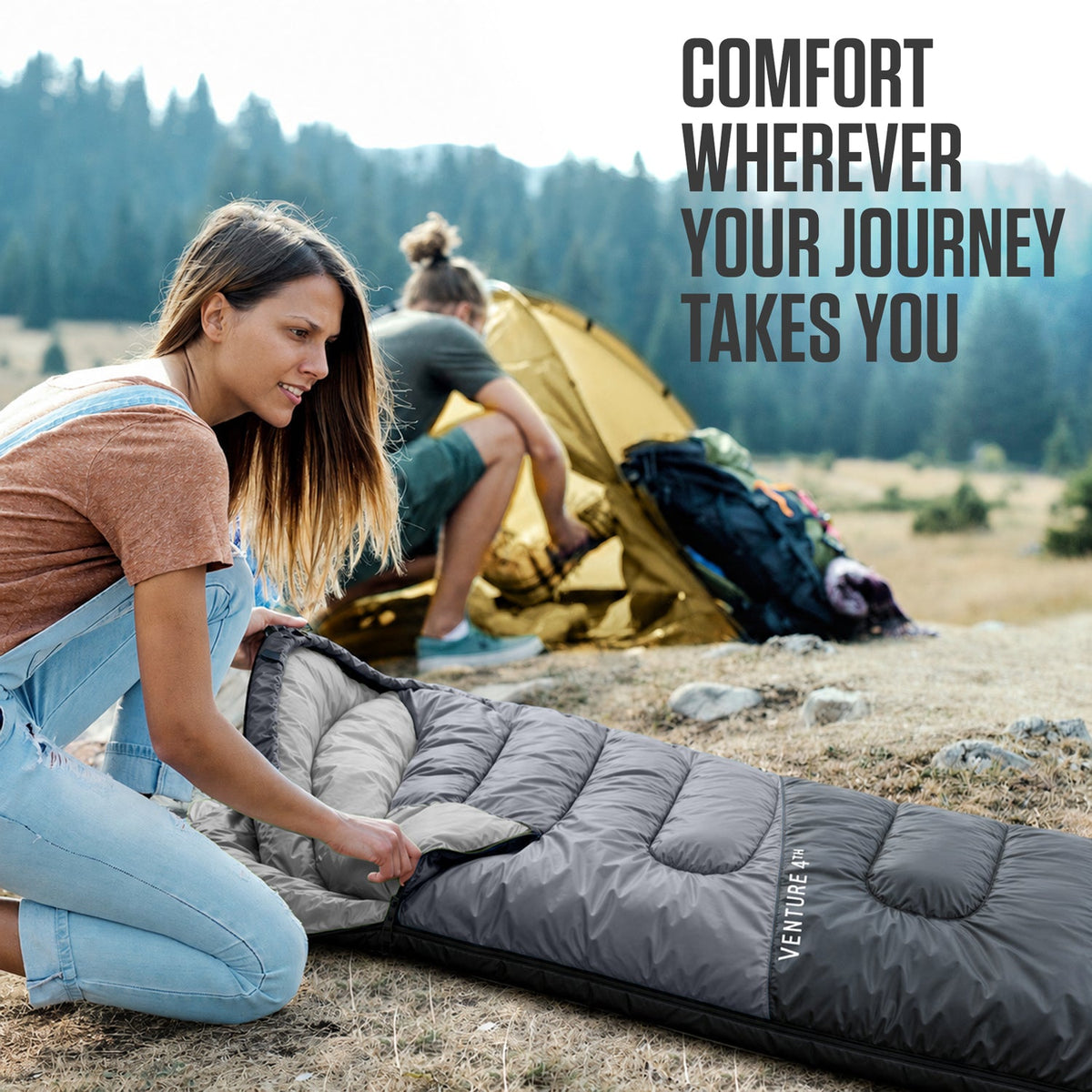 Lightweight 3-Season Sleeping Bag