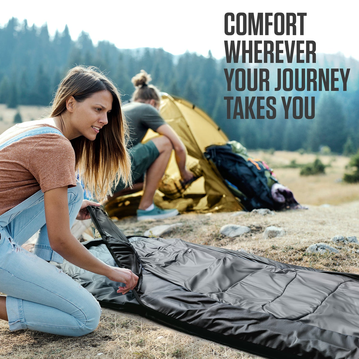 XXL Sleeping Bag for Big & Tall Campers