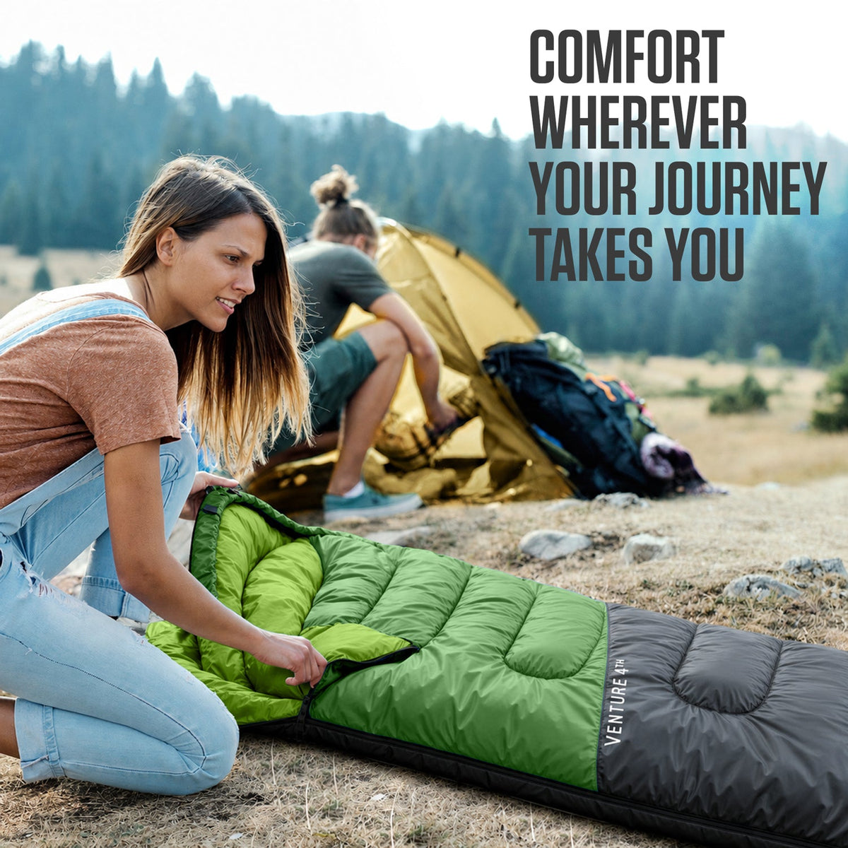 Lightweight 3-Season Sleeping Bag