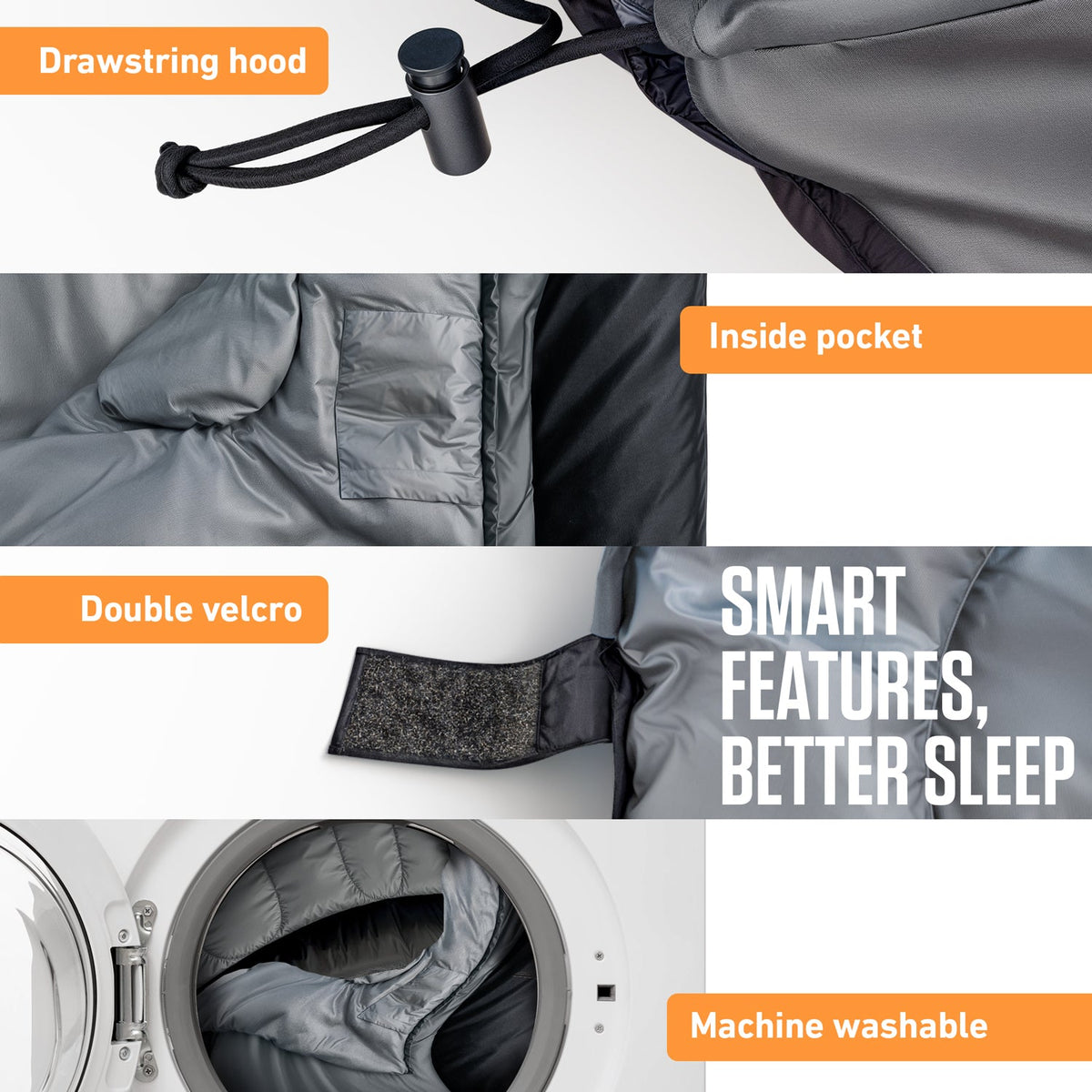 XXL Sleeping Bag for Big & Tall Campers