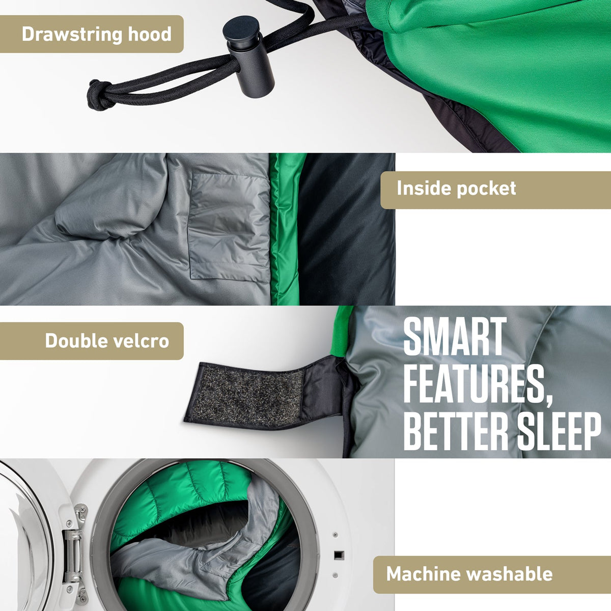 XXL Sleeping Bag for Big & Tall Campers