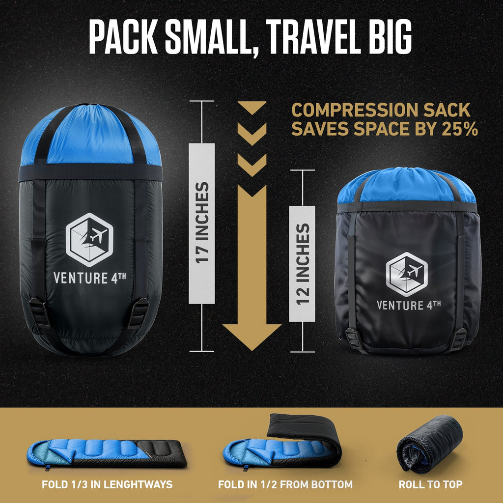 Lightweight 3-Season Sleeping Bag