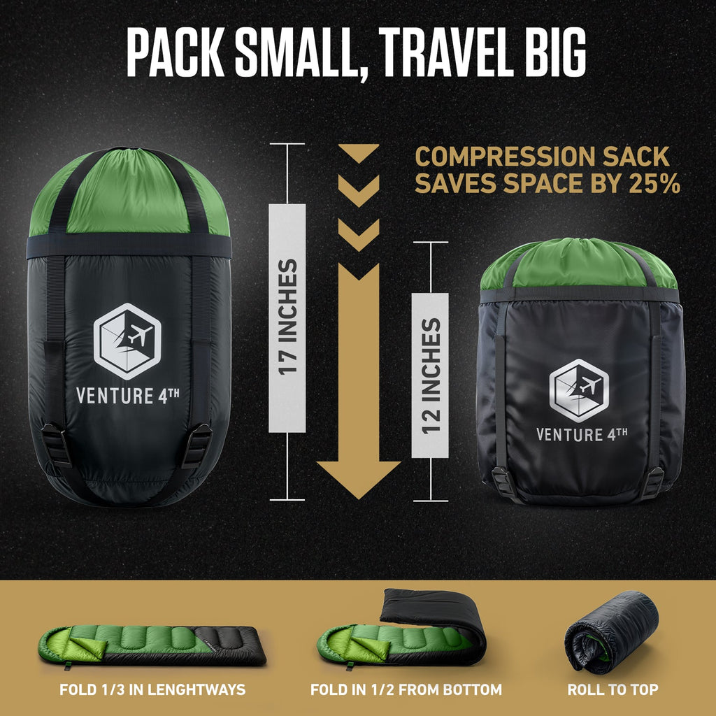 Lightweight 3-Season Sleeping Bag