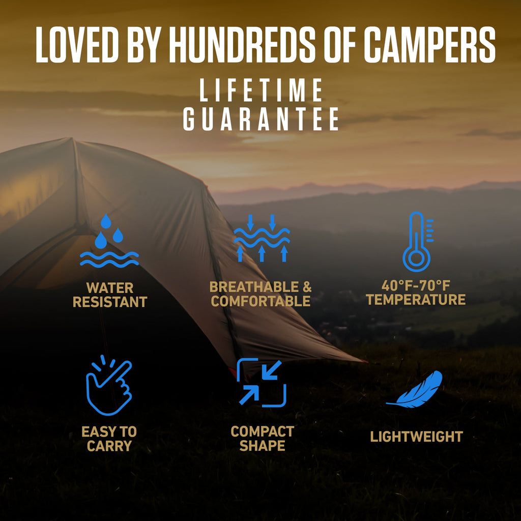 XXL Sleeping Bag for Big & Tall Campers