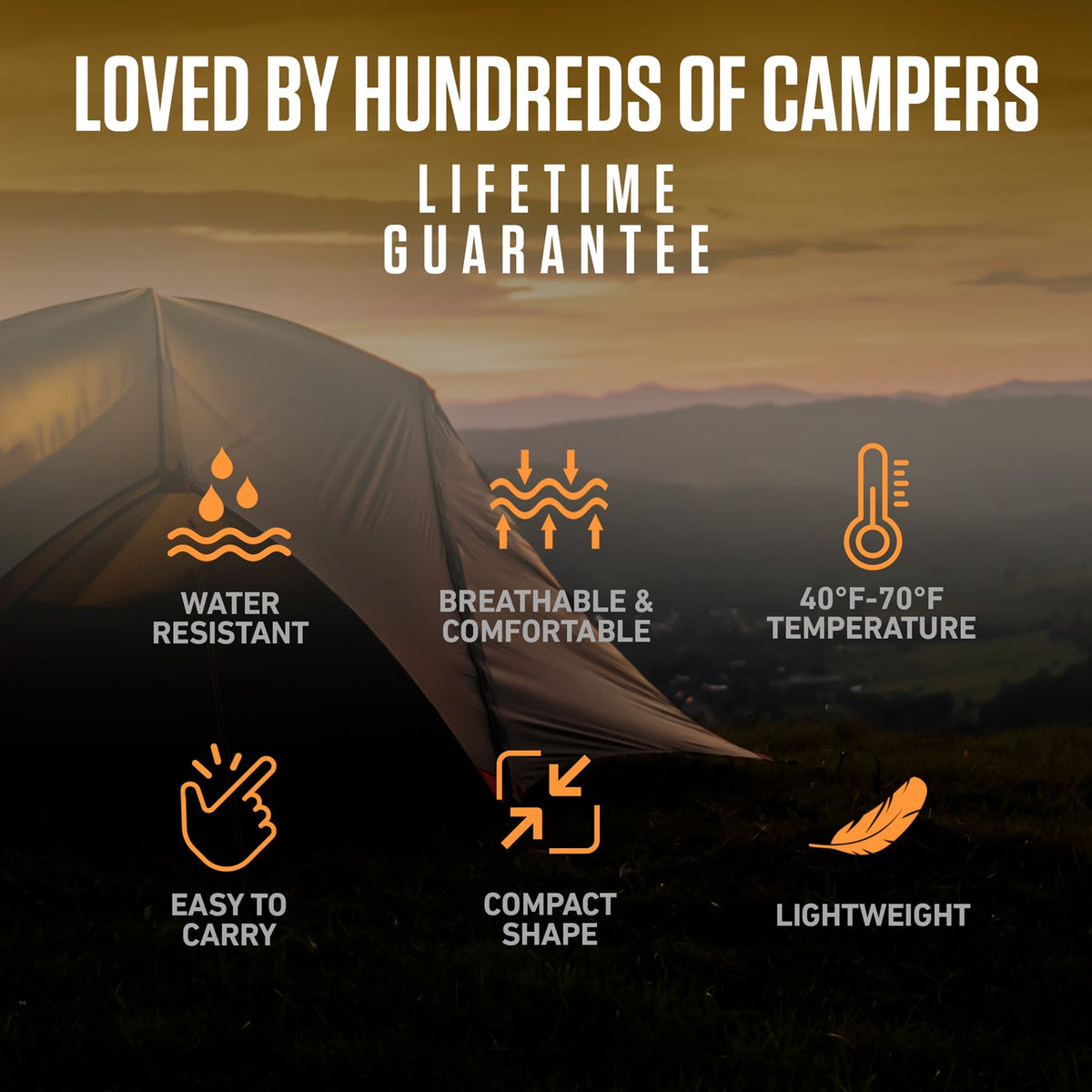 XXL Sleeping Bag for Big & Tall Campers