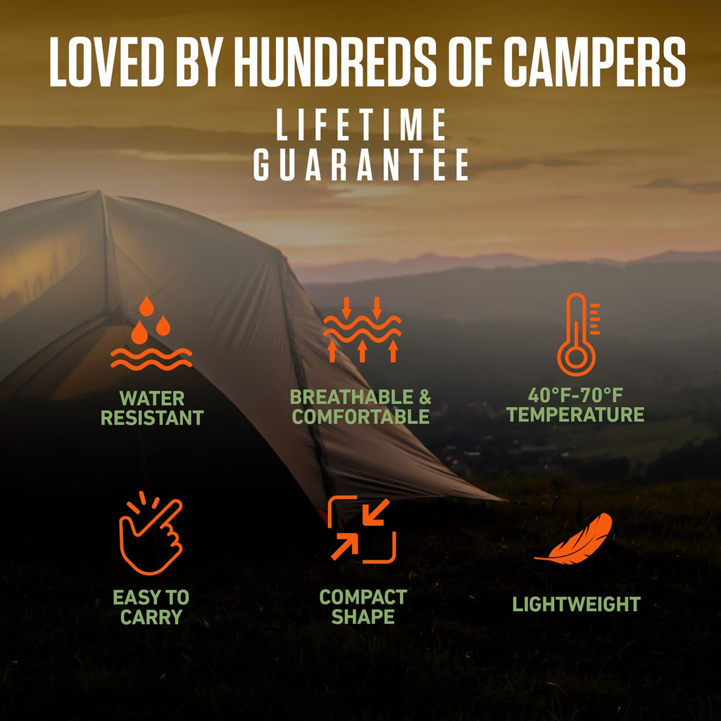 XXL Sleeping Bag for Big & Tall Campers