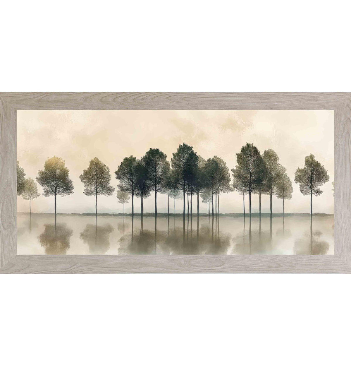 Misty Reflections Framed Wall Art