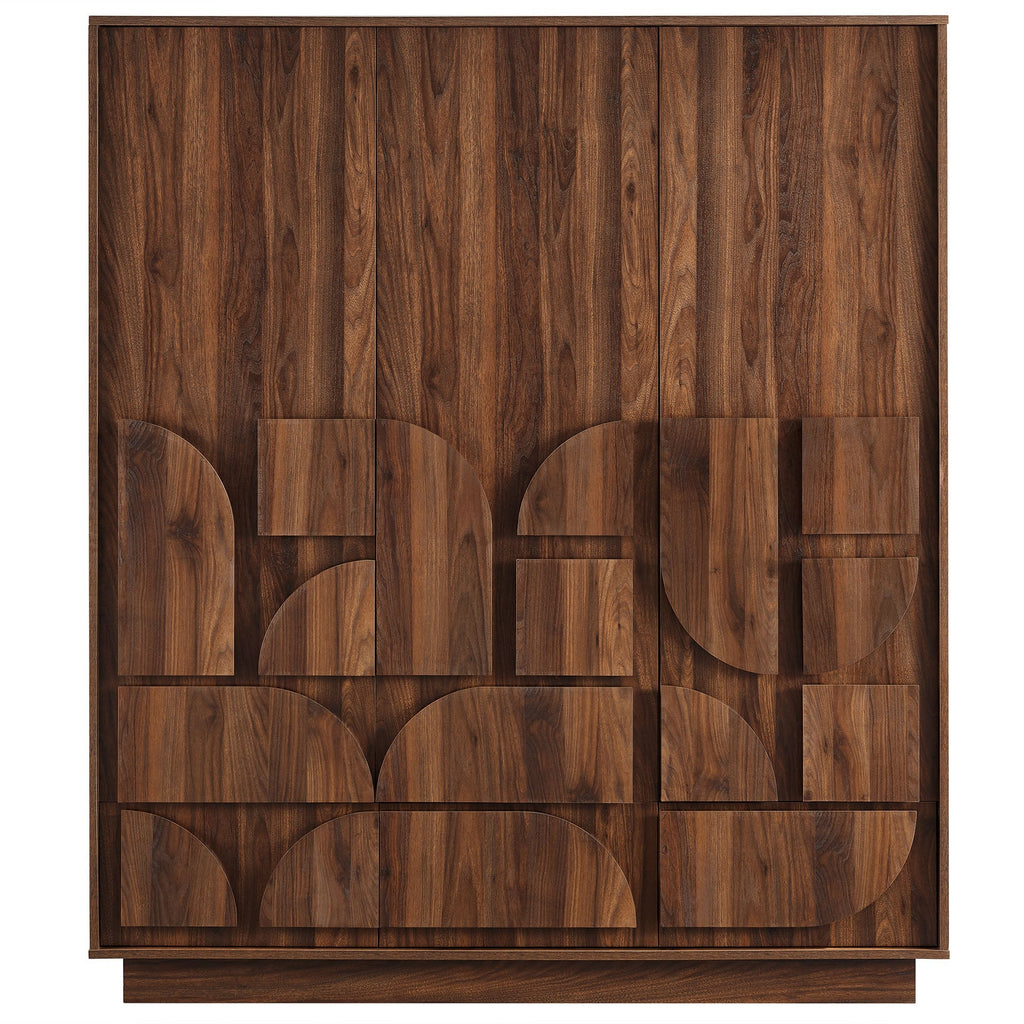 Bulwark 3-Door Wardrobe Closet