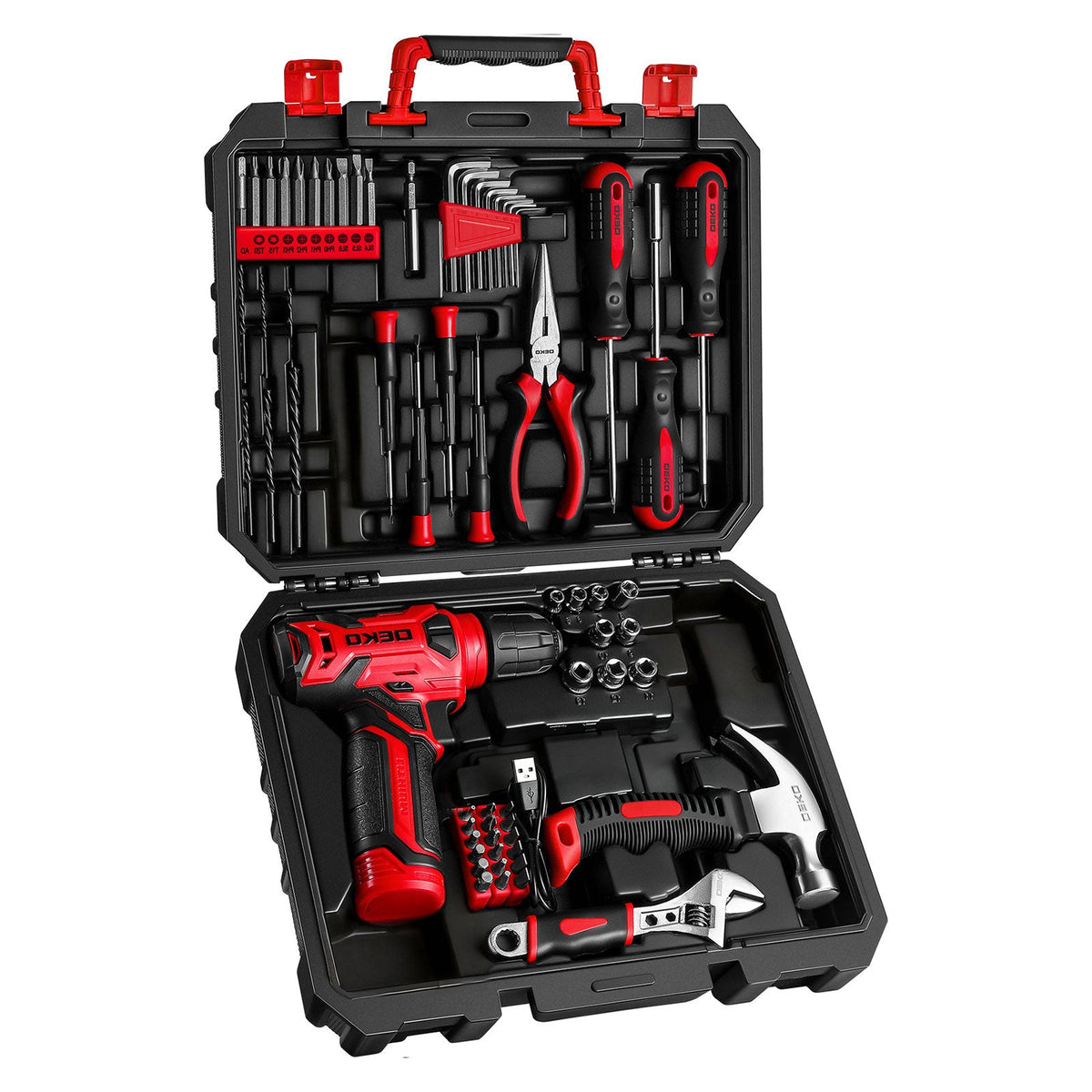 119-Piece Cordless Drill & Home Repair Tool Set