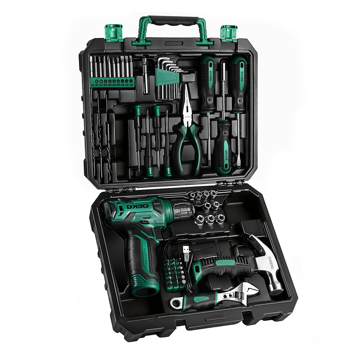 119-Piece Cordless Drill & Home Repair Tool Set