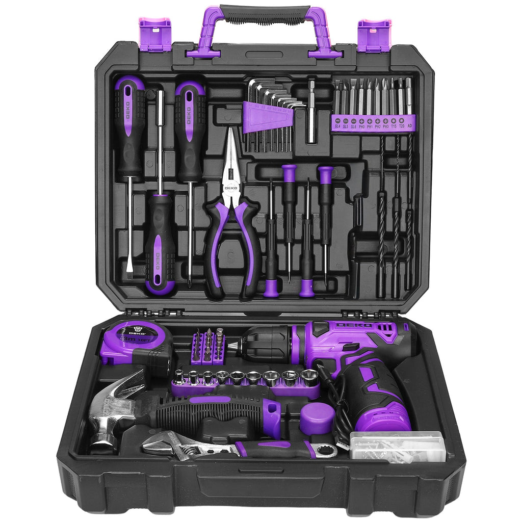 119-Piece Cordless Drill & Home Repair Tool Set