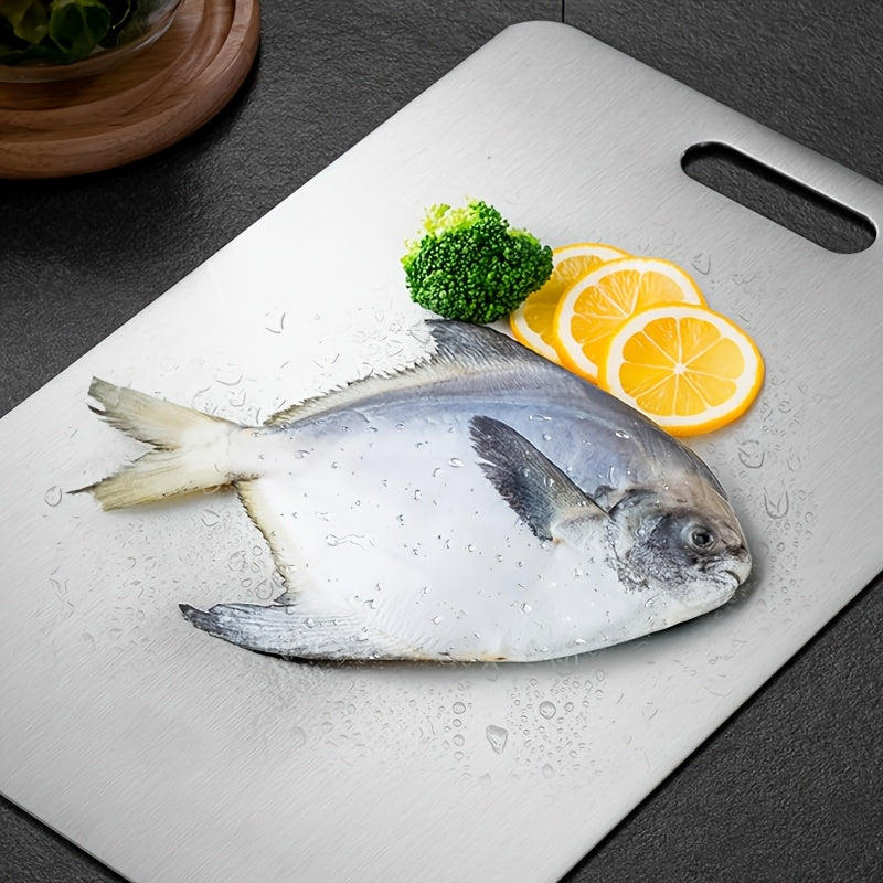 3-Piece Stainless Steel Cutting Board Set