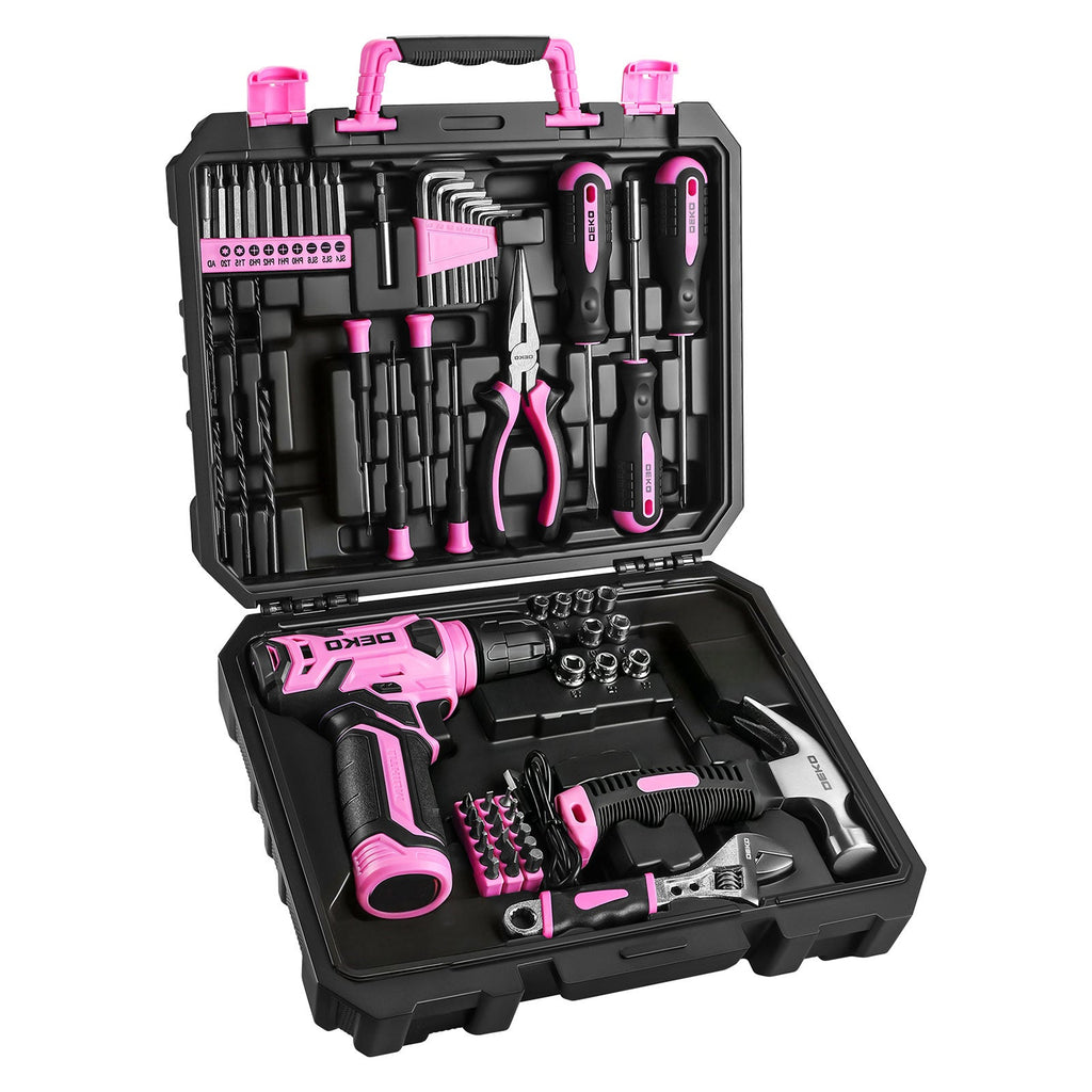 119-Piece Cordless Drill & Home Repair Tool Set