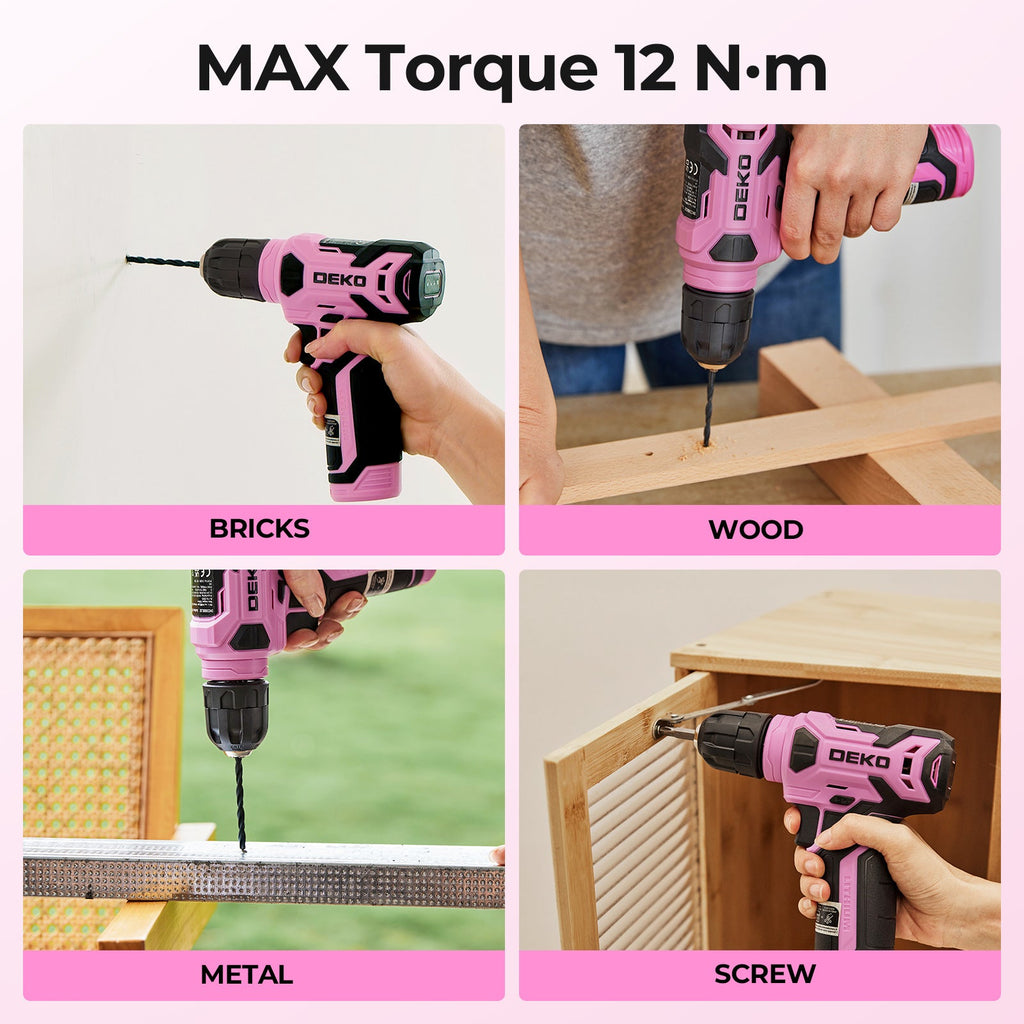 119-Piece Cordless Drill & Home Repair Tool Set
