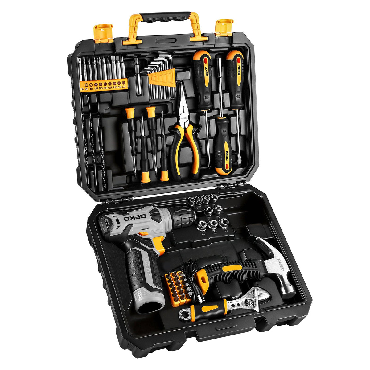 119-Piece Cordless Drill & Home Repair Tool Set