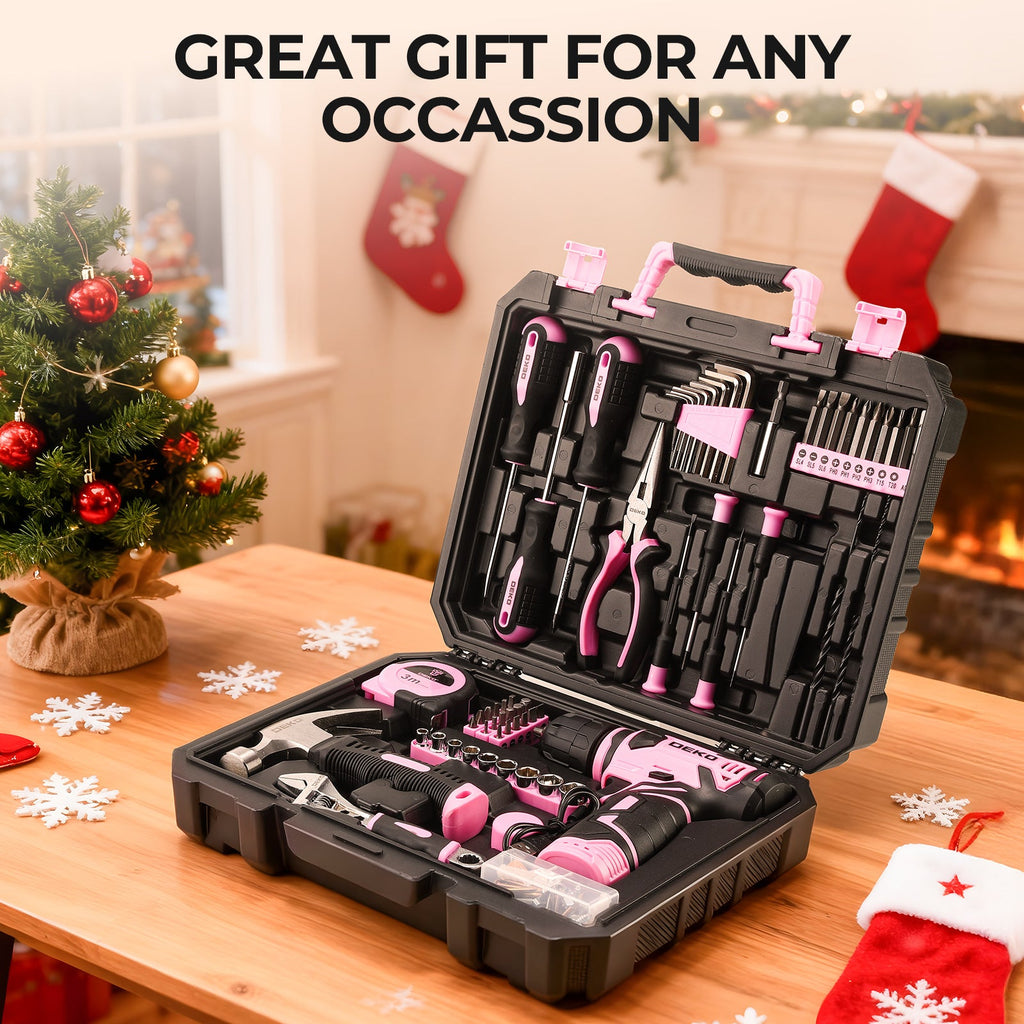 119-Piece Cordless Drill & Home Repair Tool Set