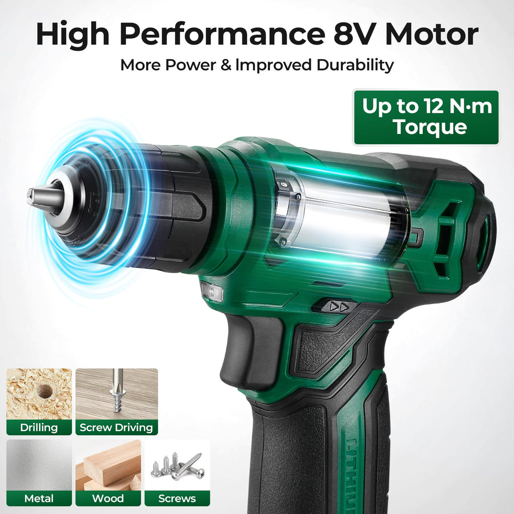 119-Piece Cordless Drill & Home Repair Tool Set