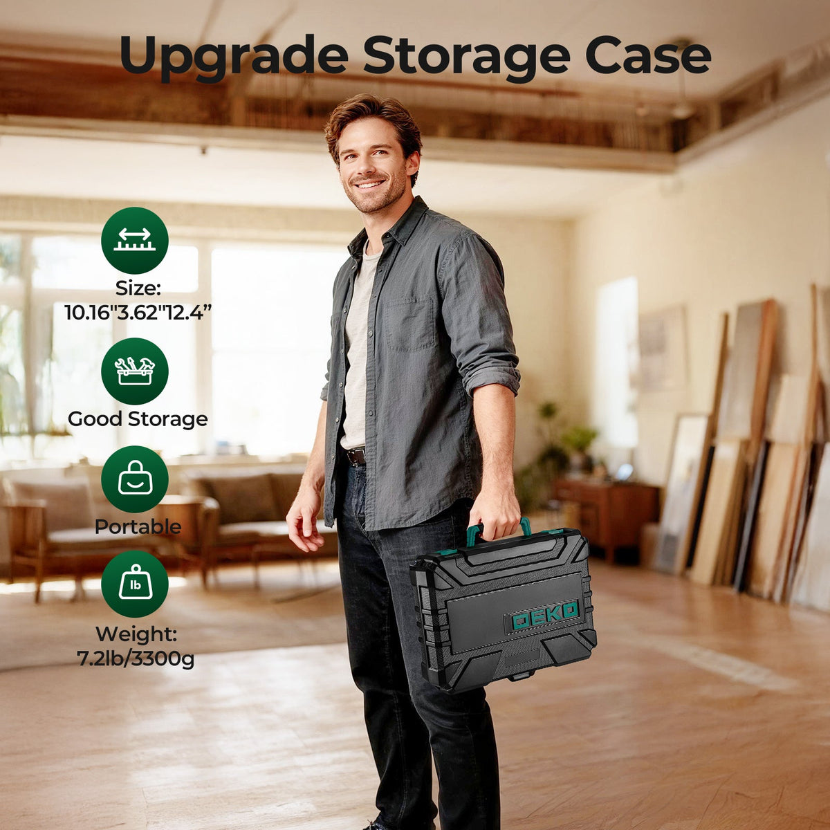 119-Piece Cordless Drill & Home Repair Tool Set