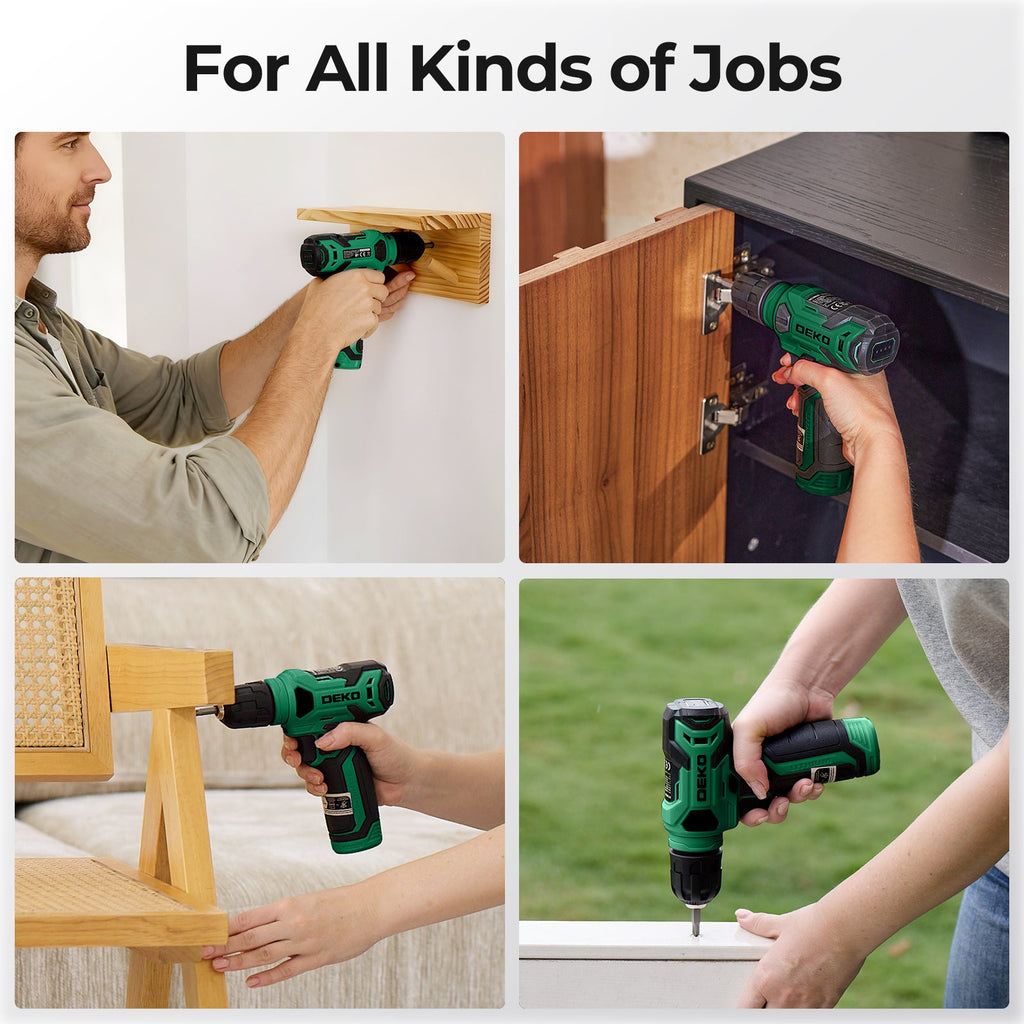 119-Piece Cordless Drill & Home Repair Tool Set