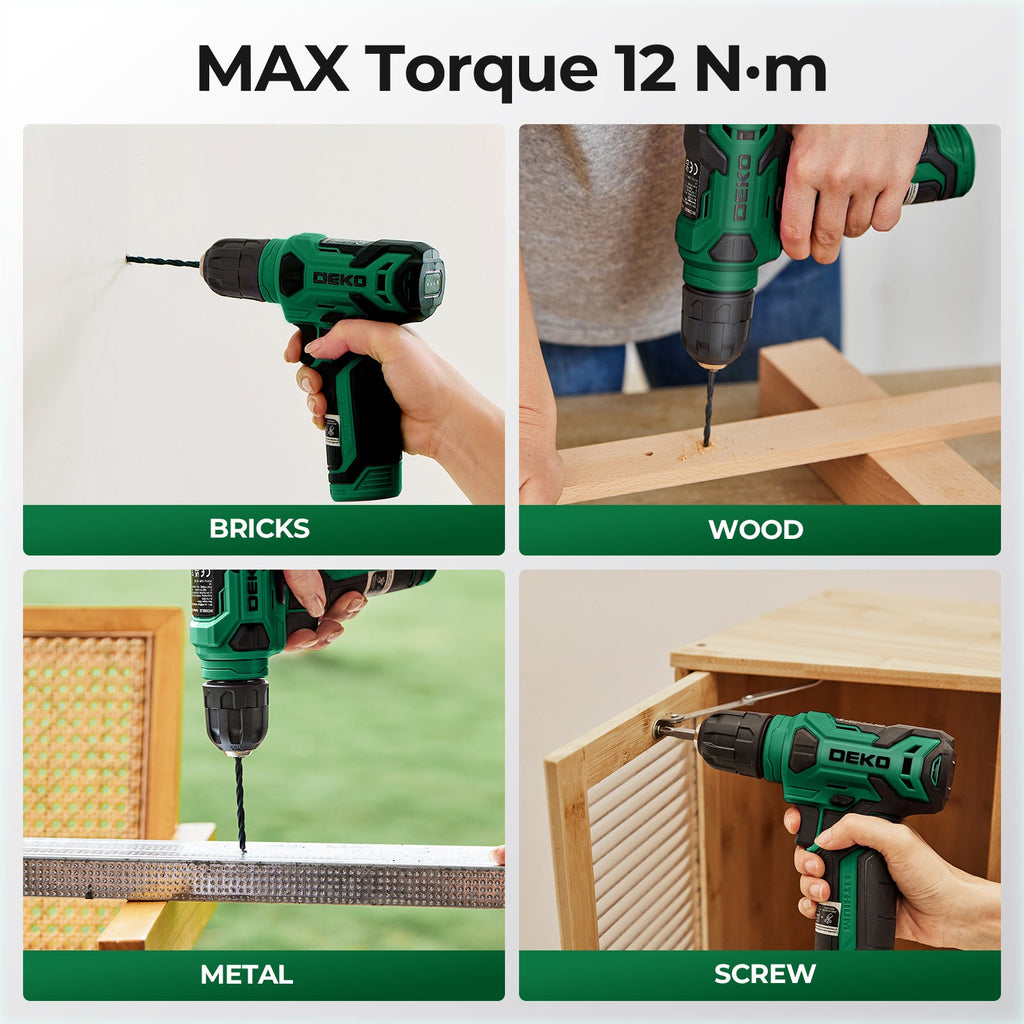 119-Piece Cordless Drill & Home Repair Tool Set