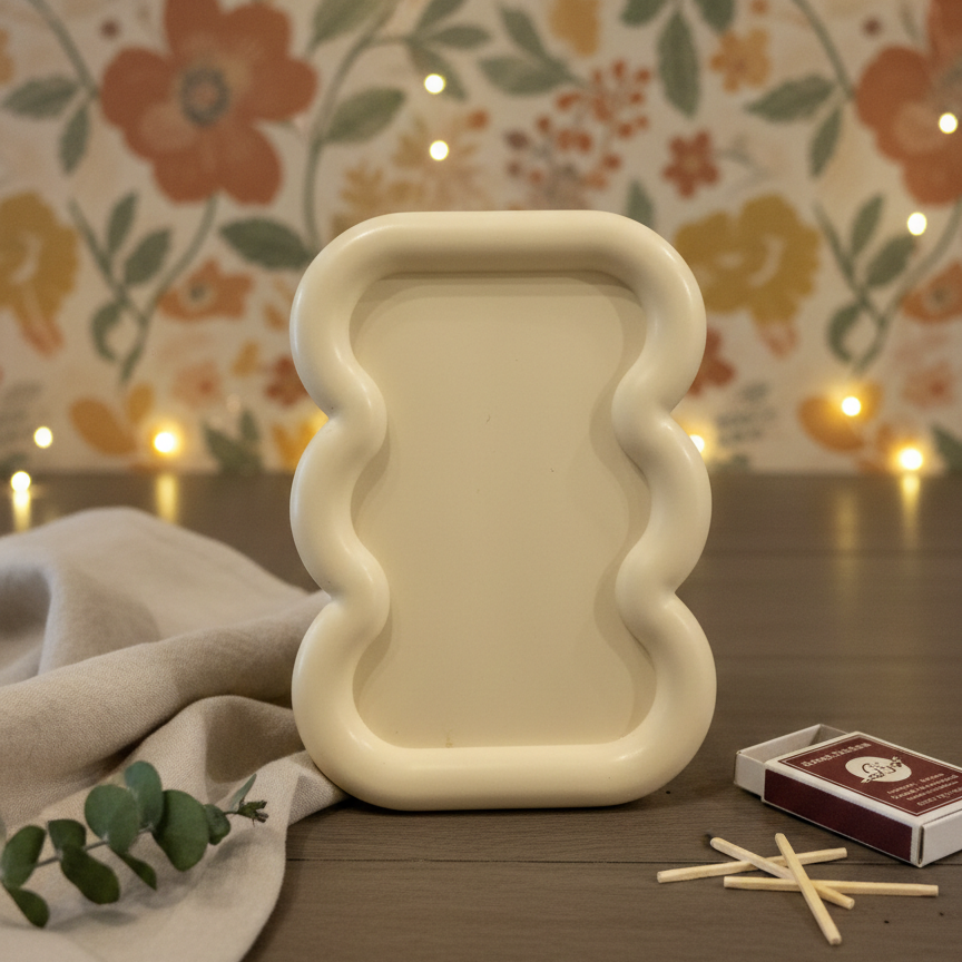 Modern Wavy Trinket Dish