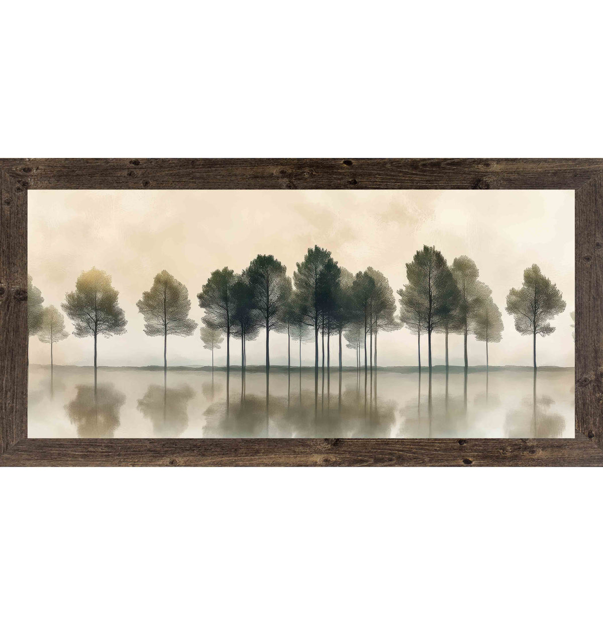 Misty Reflections Framed Wall Art