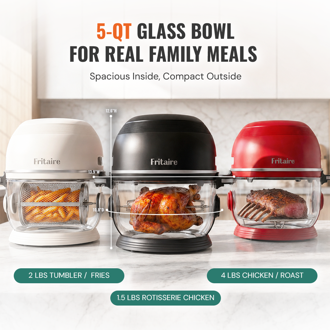 Fritaire Self-Cleaning Air Fryer – Sage Green