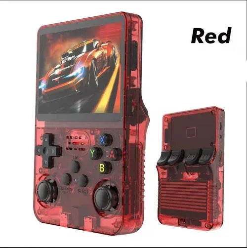 R36S Retro Handheld Gaming Console – Green
