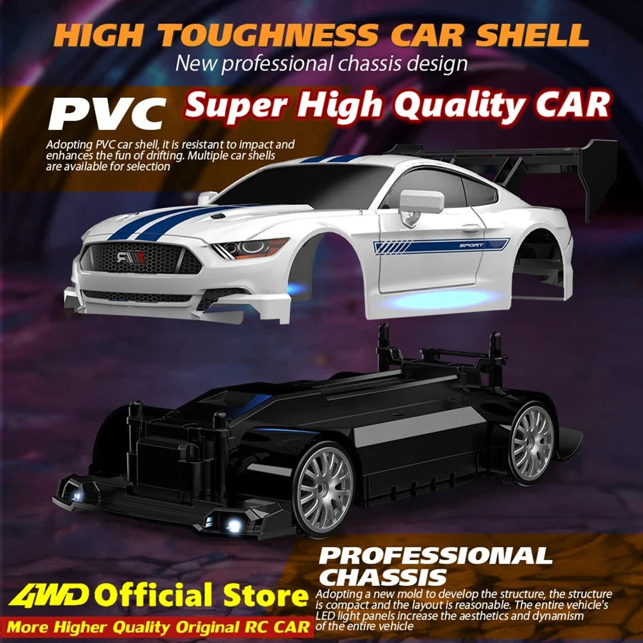 4WD RC Drift Racing Car – 1:24 Scale