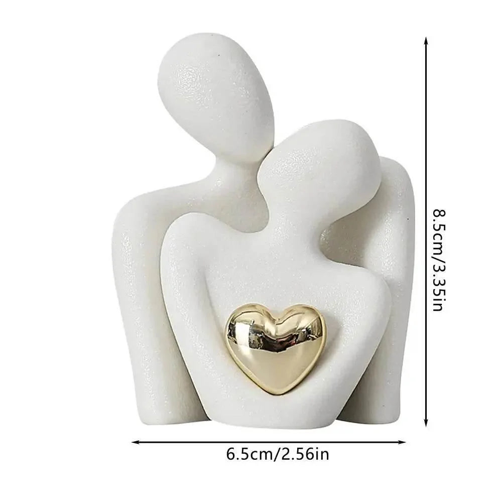 Nordic Abstract Couple Sculpture