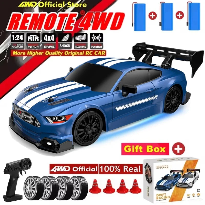 4WD RC Drift Racing Car – 1:24 Scale