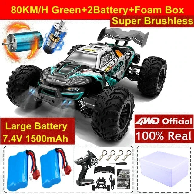4WD High-Speed Off-Road RC Buggy Truck