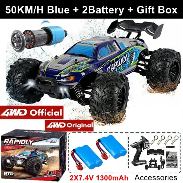 4WD High-Speed Off-Road RC Buggy Truck