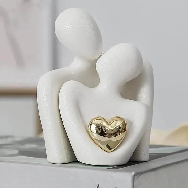 Nordic Abstract Couple Sculpture