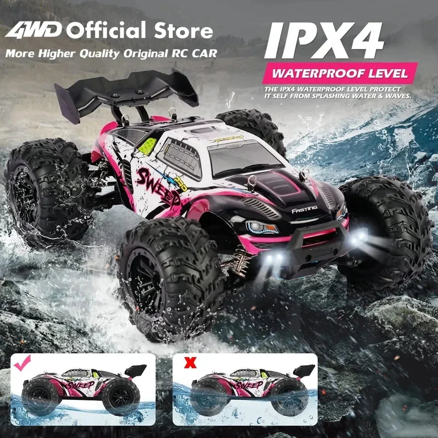4WD High-Speed Off-Road RC Buggy Truck