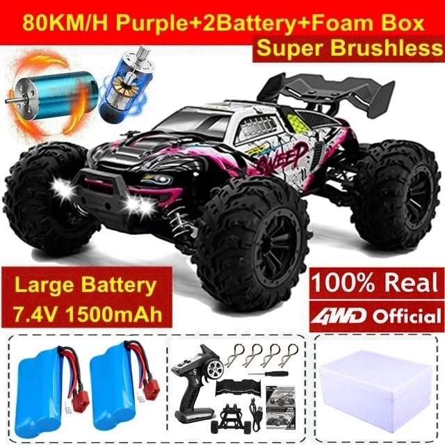 4WD High-Speed Off-Road RC Buggy Truck