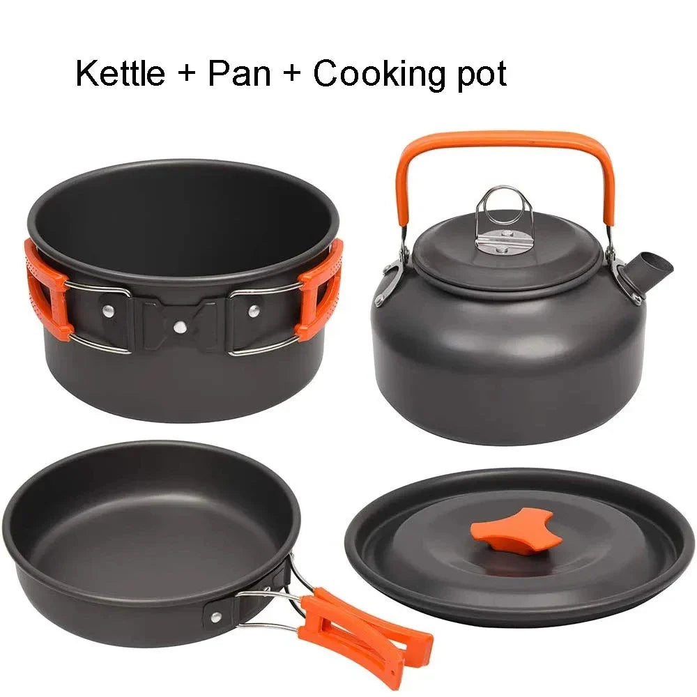 Complete Camping Kitchen Set for 2–3