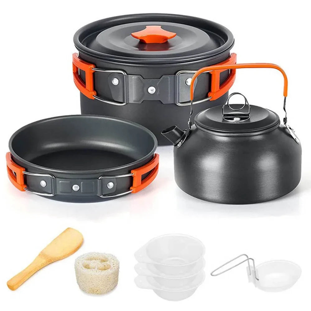 Complete Camping Kitchen Set for 2–3