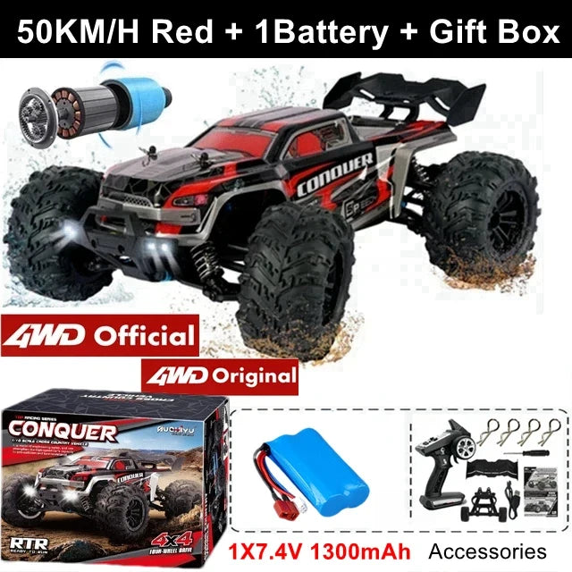 4WD High-Speed Off-Road RC Buggy Truck